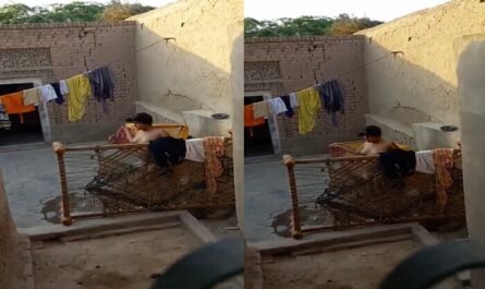 Desi Village Bhabhi Bathing Viral XXX Clip