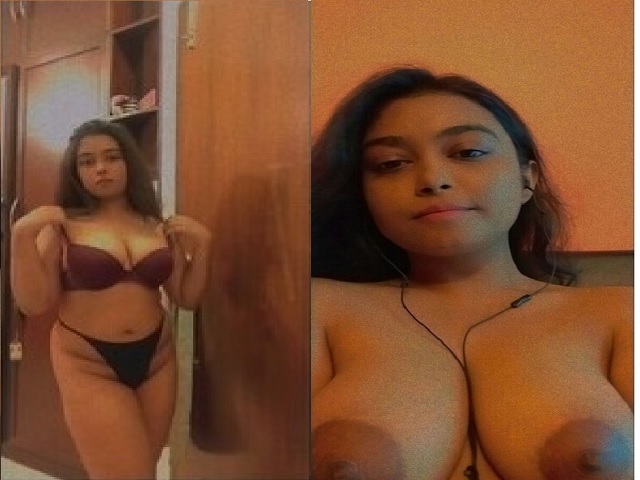 Dhaka Big Boobs Busty Girl Topless Selfie Viral Mms