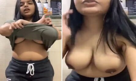 Milk Tanker Sexy Indian Girl Topless In Bathroom