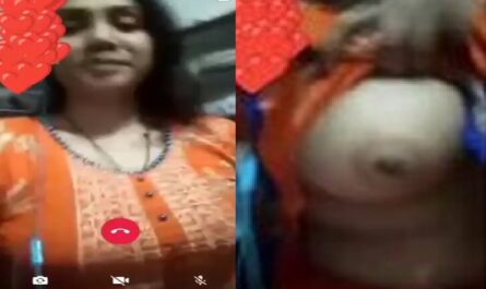 Paki Busty Girl Big Boobs Show On Whatsapp Video Call