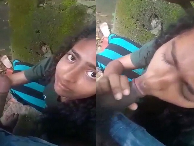 Sinhala Hot Girl Outdoor Blowjob And Ass Show