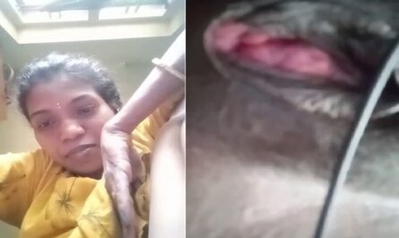 Horny Bhabhi Black Wet Pussy Showing Viral Clip