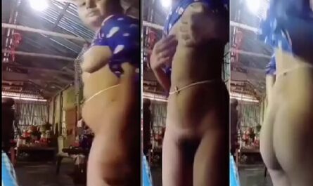 Lonely Village Horny Girl Nude Showing Viral Clip