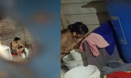 Village Bhabhi Bathing Full Nude Cam XXX