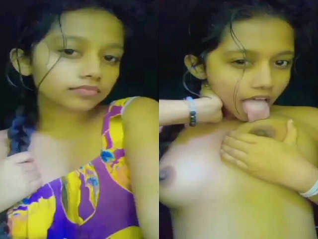 19Yo Srilankan Sex Young Teen Playing With Her Boobs
