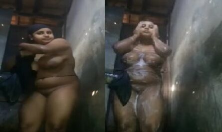 Bangla Naughty Naked Girl Bathing With Big Boobs Flaunt