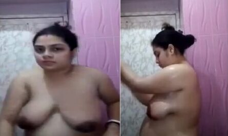 Bengali Chubby Boudi Nude Bath Showing Huge Boobs XXX