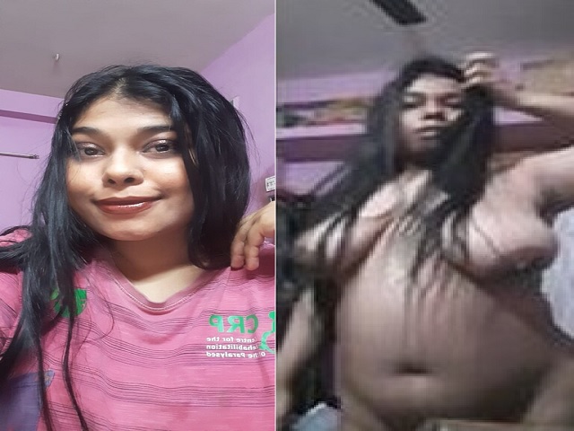 Bengali Big Boobs Busty Girl First Time Nude Selfie