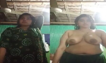 Bengali Busty Village Housewife Showing Big Boobs