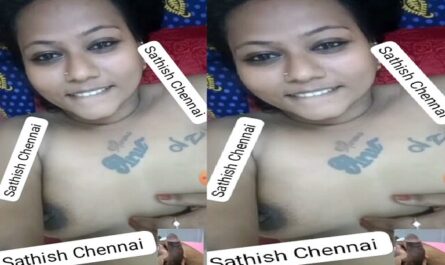 Chennai Tattooed Desi Randi Naked Video Call With Horny Client