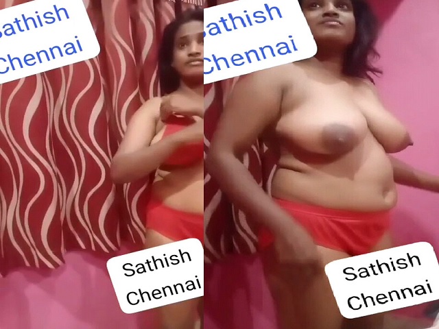 Chennai Chubby Slut Huge Boobs Show To Customer For Money
