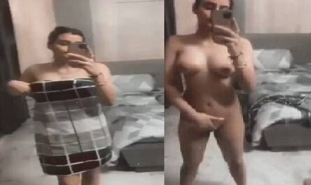 Desi Sexy Girl Nude Pics And Mirror Selfie Viral XXX Video