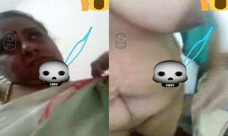 Desi Mature Sex Busty Aunty Teasing Nude Video Call