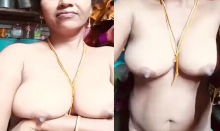 Desi Nude Telugu Naughty Aunty Big Boobs Flaunting