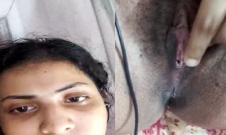 Indian Fingering Sexy Girl Showing Hairy Tight Pussy