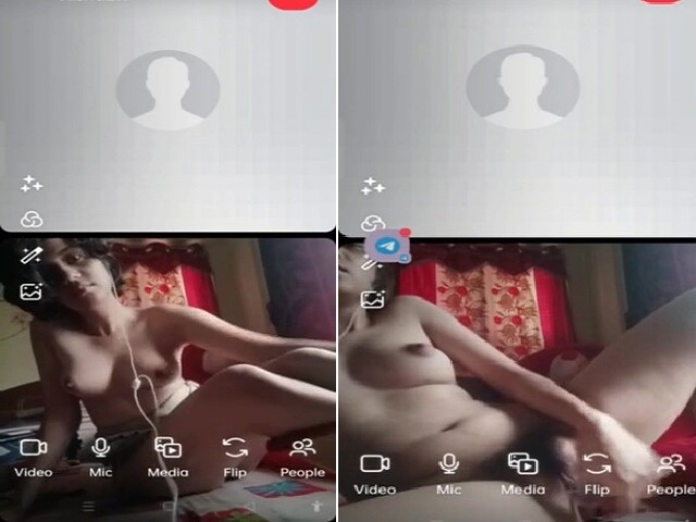 Indian Girl Fingering Horny Pussy Video Call With Dildoing