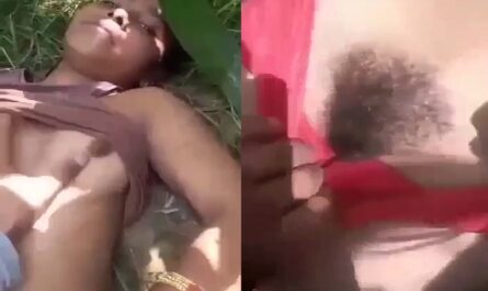 Indian Girl Fucked Outdoor On Grass Field Desi Mms