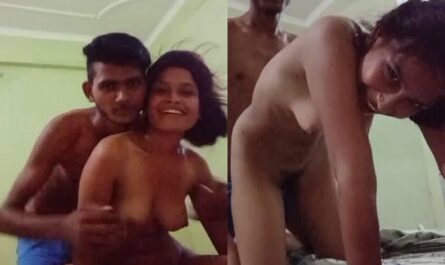 Indian Horny Lovers Enjoys Sex Romance In Doggy Style