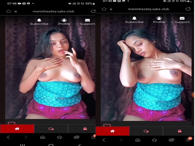 Indian Sex Site Girl Paid Topless Boobs XXX Show