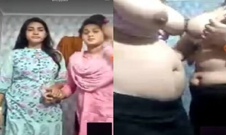 Indian Busty Sisters Lesbian Cam Play Viral Sex Video