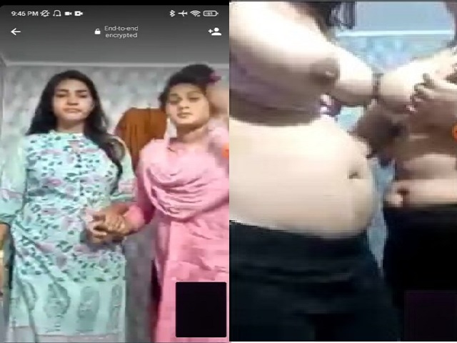 Indian Busty Sisters Lesbian Cam Play Viral Sex Video