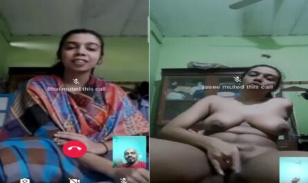 Indian Video Call Sex Chat Of Horny Sexy Gf Viral XXX Clip