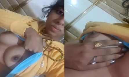 Manali Village Sexy Girl Boobs Show Viral Selfie
