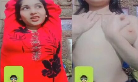 Punjabi Hot Girl Xxx Naked Selfie Viral XXX Boob Play