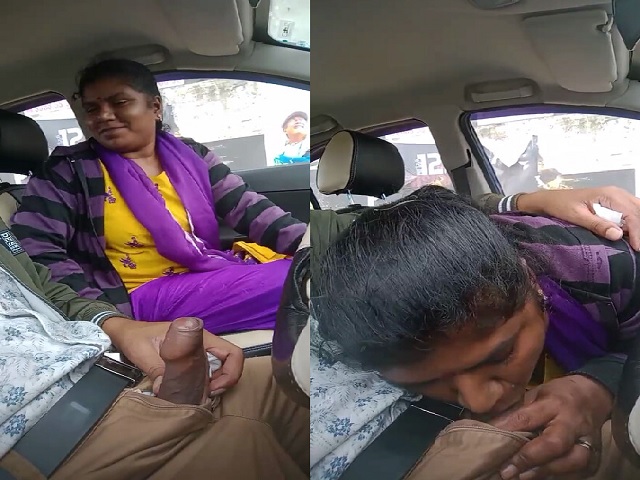 South Indian Slutty Aunty Desi Blowjob Outdoor In Car Viral Mms