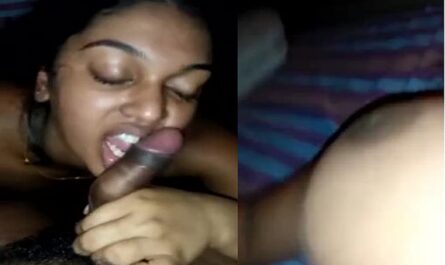 Srilankan Big Boobs Young Sexy Girlfriend Hottest Blowjob
