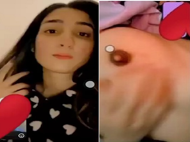 Tall Pakistani Sexy Girl Viral Untouched Boob XXX Show
