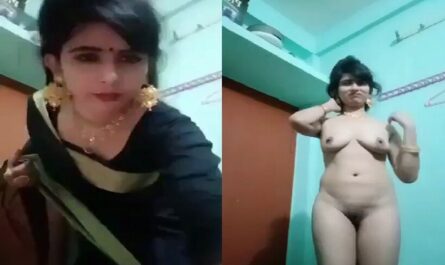 Tall Sexy Bhabhi Stripping Saree To Nude Desi Mms