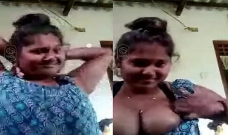 Tamil Naughty Girl Teasing Big Boobs Viral XXX Show On Call