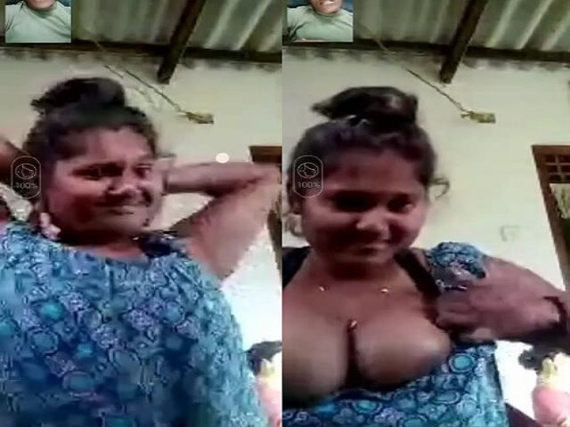 Tamil Naughty Girl Teasing Big Boobs Viral XXX Show On Call