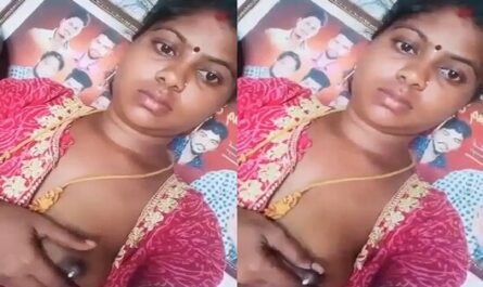 Tamil Sexy Wife Milk Boobs Topless Viral XXX Clip