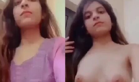 Udaipur Cute Sexy Girl Boob Show Selfie Viral XXX Video