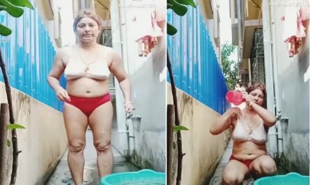 Youtube Naughty Chitra Nude Bath Outdoors Viral Clip