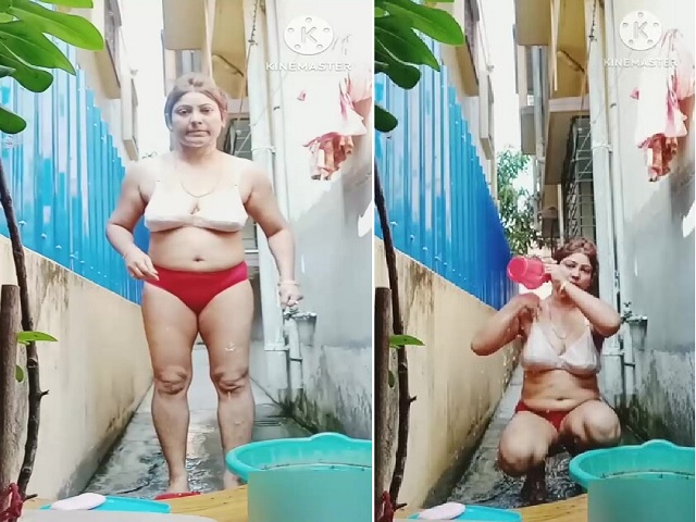 Youtube Naughty Chitra Nude Bath Outdoors Viral Clip