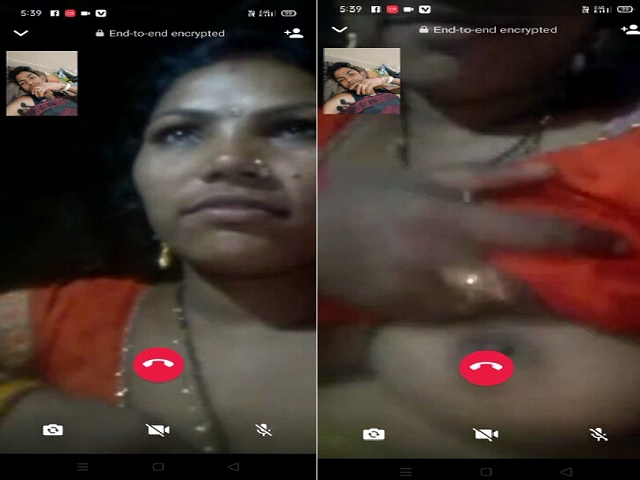 Bhabhi Boob XXX Show On Whatsapp Desi Video Call Porn