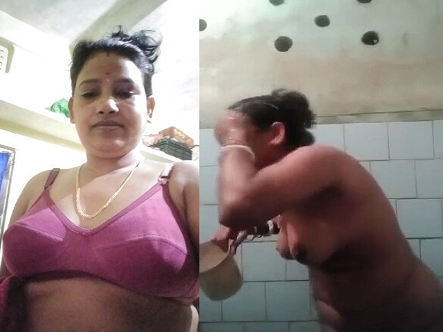 Big Boobs Busty Bangladeshi Nude Bath Selfie XXX Video