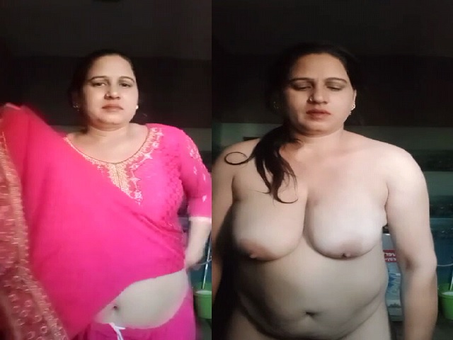 Big Boobs Busty Naughty Bhabhi Stripping Salwar Viral Nude