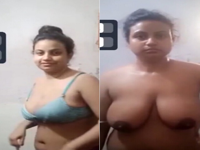 Busty Bhabhi Removing Bra Viral Big Boobs XXX Show