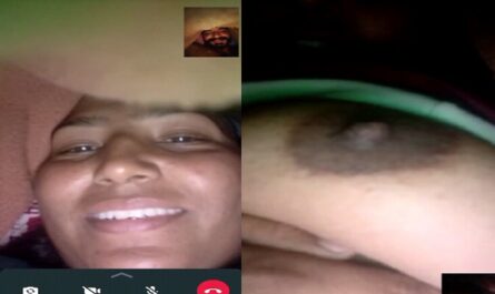 Cheating Slutty Desi Wife Video Call Sex Chat Boob Show