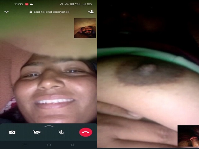 Cheating Slutty Desi Wife Video Call Sex Chat Boob Show