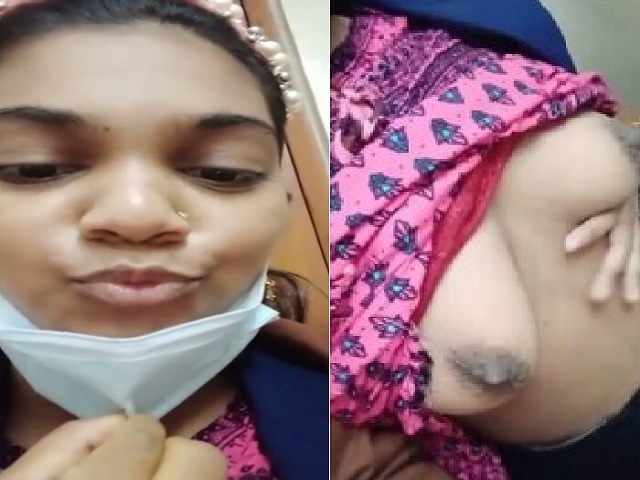 Cute Horny Girl Boobs And Pussy Exposed In Blog XXX