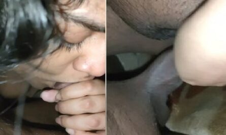 Cute Girl Desi Deep Blowjob Sex With Her Pervert Boyfriend