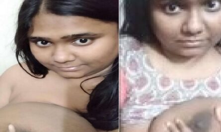 Desi Busty Girlfriend Huge Boobs Show And Playing
