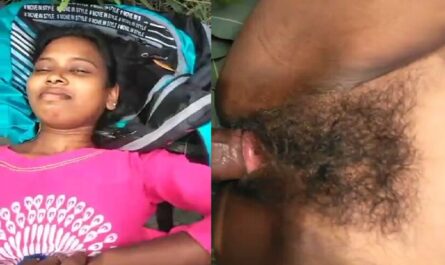 Girlfriend Jungle Tight Pussy Fucking Hard Viral Outdoor Sex