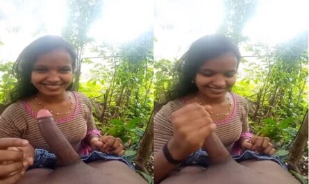 Horny Girl Gagging Big Dick Outdoor In Viral Mallu Sex