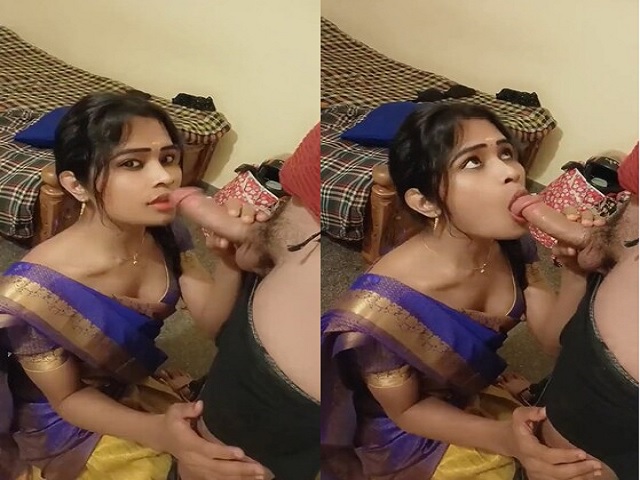 Mallu Hot Blowjob Sexy Girl In Saree Reveals Hot Cleavage